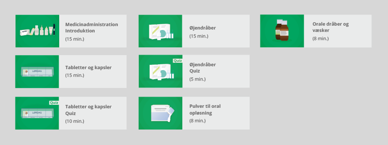 Basismoduler i medicinadministration