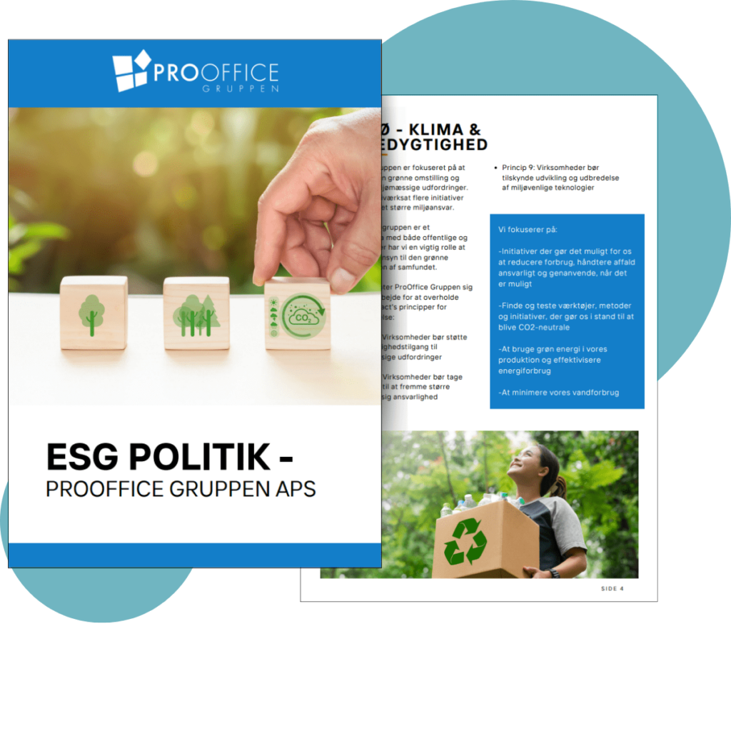 Vores ESG-politik