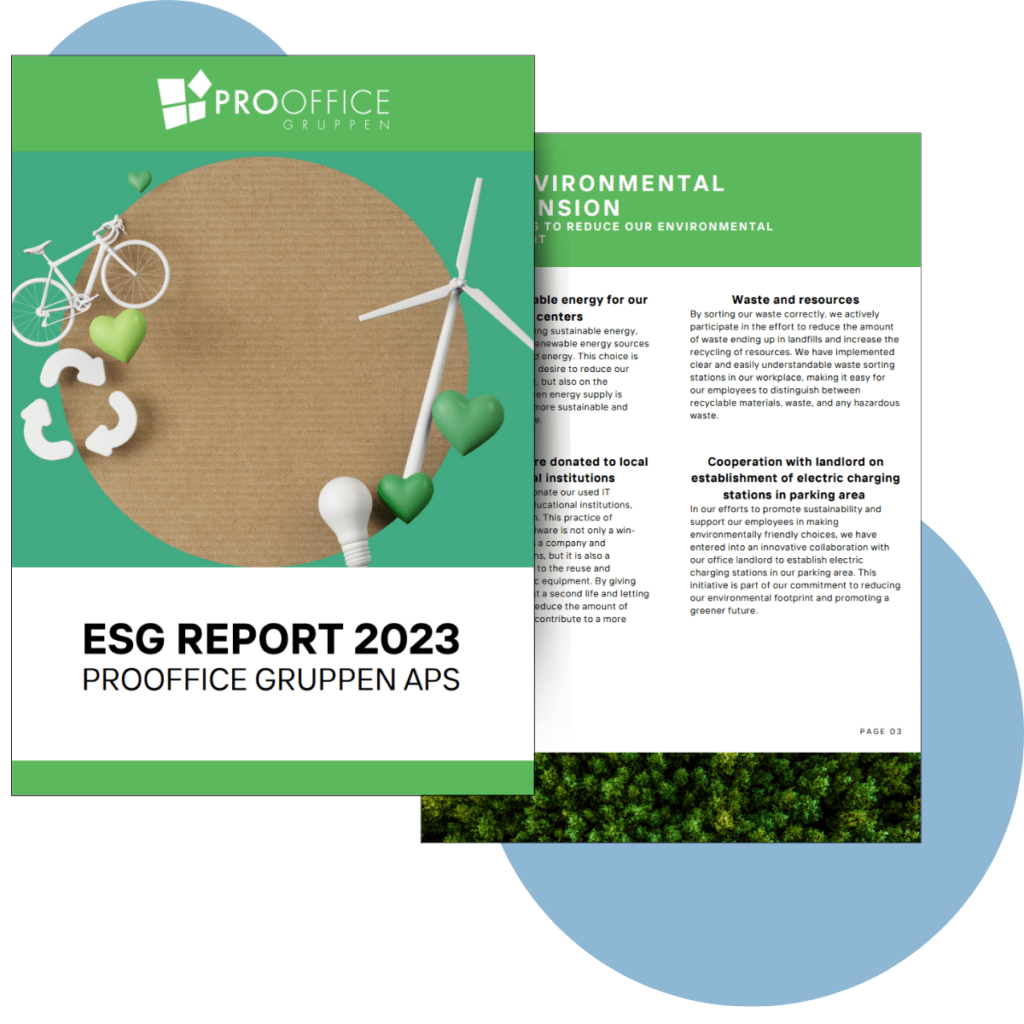 Vores ESG-rapport